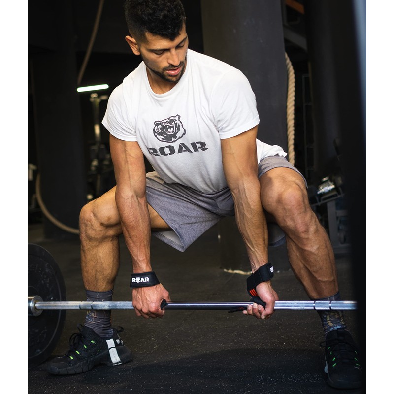 Roar® Professional Lifting Straps Strength Training, Lifting Straps for Bodybuilding