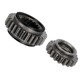 Starter Starting Idler Gear #2 & Motor Gear for Yamaha XV700 XV750 XV920 Virago 700 750 920 Seca 920 1981 1982 1983 1984 1985 OEM# 4X7-15517-00-00 4X7-15511-00-00