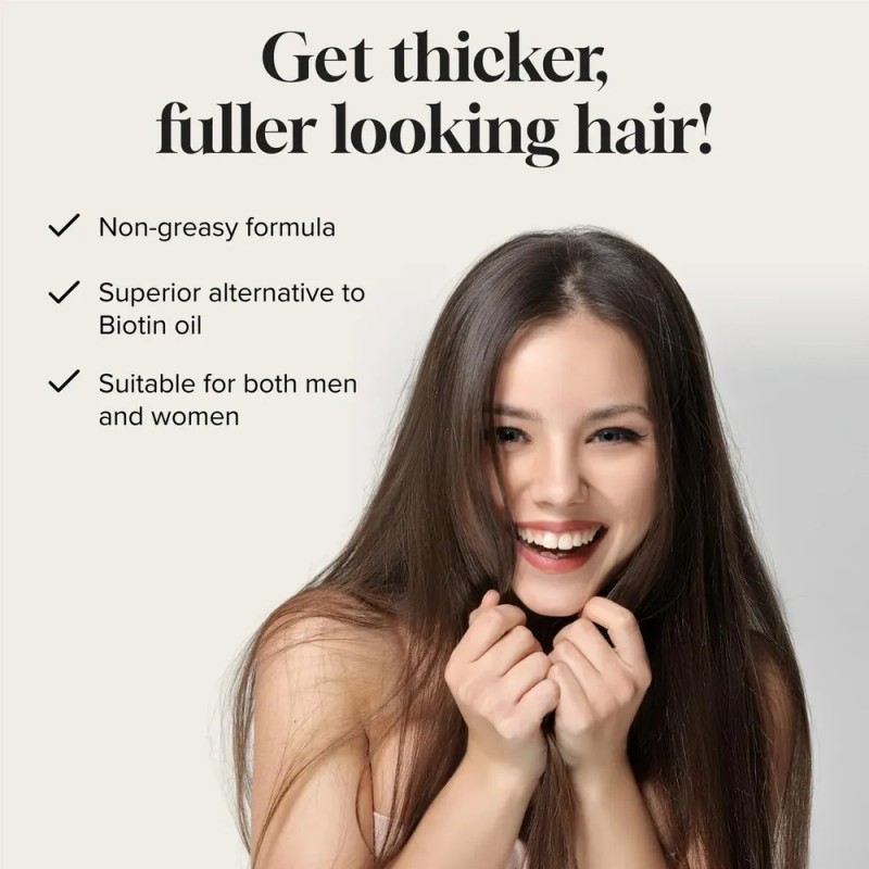 Suero Capilar De Biotina Para Crecimiento Cabello Saludable