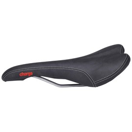 Charge Bikes Spoon Saddle, CrMo - Black/red Logo - RP7107U10OS