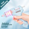 HHDQYMSG Cordless Hot Glue Gun, 20W Hot Glue Gun with