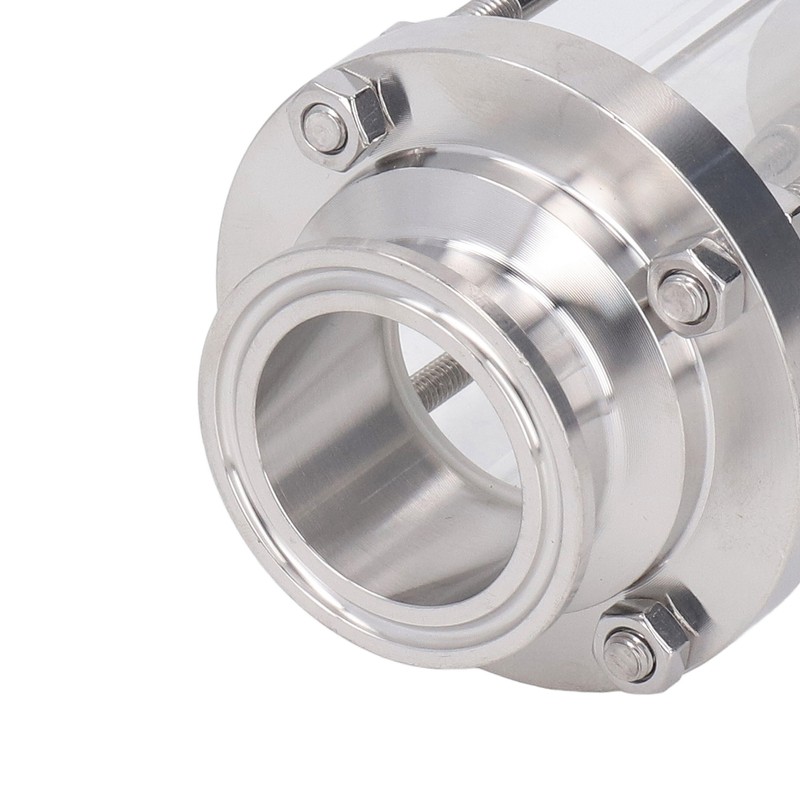 In Line Sight Glass Food Grade 304 Stainless Steel Omnidirectional