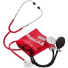 HOME CARE Kit baumanometro con estetoscopio simplex rojo Homecare 2000-ROJ