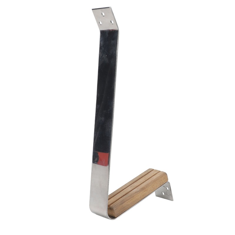11‑1/4x5‑1/8in Teak Mast Steps Marine Grade 304 Stainless Steel Mast