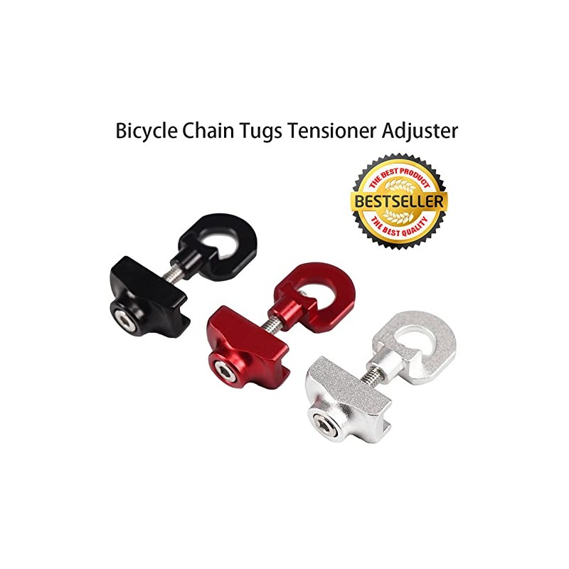 2 PCS Bike Chain Tensioner Adjuster Tugs Bicycle Chain Bolt