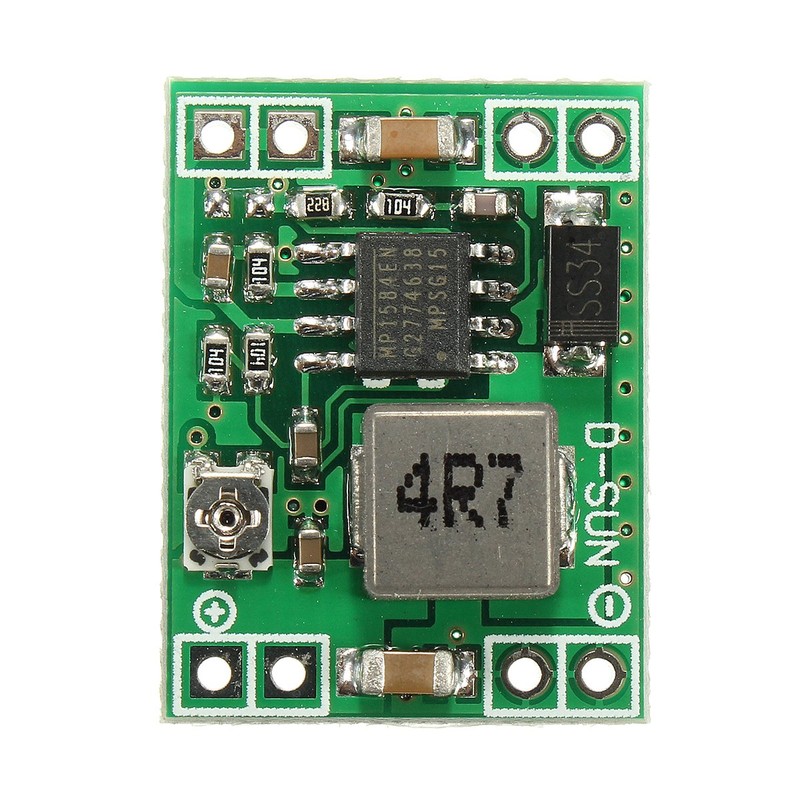 Fasizi 5PCS MP1584EN ultra Small DC-DC 3A power Step-Down Adjustable