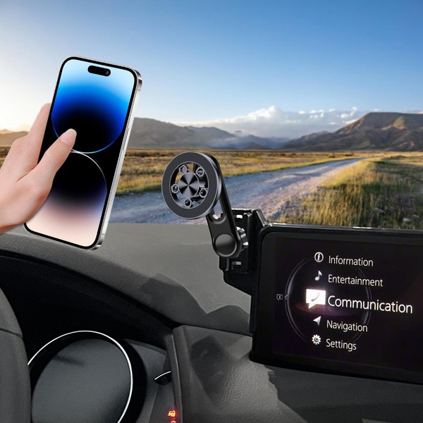 YIXKTUKEKE Car Phone Holder for Mazda CX5 CX-5 2021-2025 Accessories