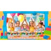 inboxxarty Building Block Party Decorations Building Block Party Tablecloths set