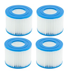 DJKFAEK 4 Replacement Filters Type VI for Spa Hot Tubs, Fits Model 90352E 58323