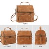neatlife Lunch Box For Men with 2 XL icepacks,Sturdy Waxed
