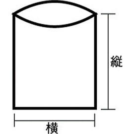 Production Nihon Sha Unipack Color Translucent Yellow E-4 Polyethylene Japan (200 Pieces) AYN0711