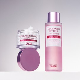 Yada Early Anti-Aging Collagen 2 Types (Essence 150ml + Cream 50ml) / 야다 얼리 안티 에이징 콜라겐 2종(에센스 150ml+크림 50ml)
