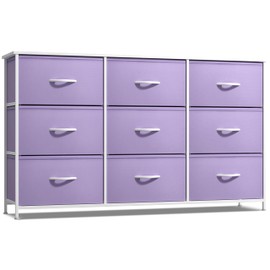 Sorbus Kids Dresser with 9 Drawers - Storage Unit Organizer Chest for Clothes - Bedroom, Kids Room, Nursery, & Closet