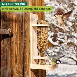 Windhager Vino 07945 Bird Feeder for Birds, Bird Feeder for Hanging