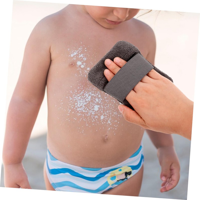 Sosoport 2pcs Sand Remover Mitts and Bag Efficient Sand Removal