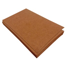 Stiff Felt Sheets, 11 Pcs Felt Fabric, 17,78×28,7cm Color Felt for Crafts, Craft Felt Square for for Sewing (Brown)
