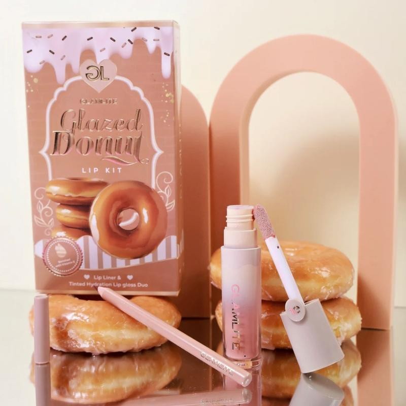 Glamlite MUST HAVE Lip Kits - Lipstick, Liner, Gloss:_Hot Cocoa