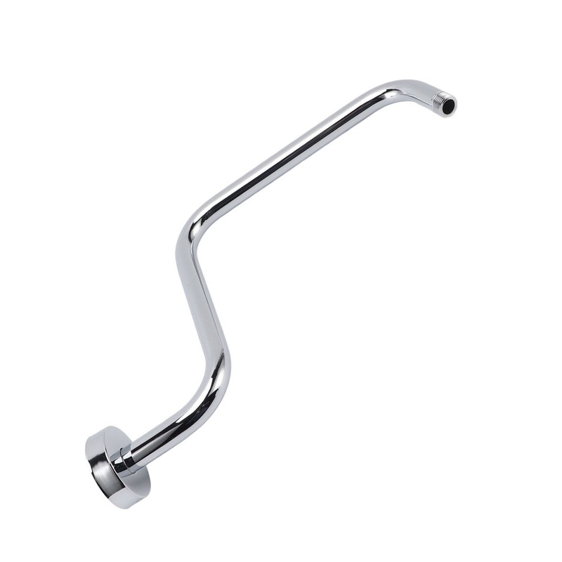 Shower Arm Stainless Steel Shower Arm with Flange S Shape
