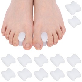 LODI Toe Supporter, Just Pinch Your Fingers, Unfold, Unisex, Pack of 10, Size M