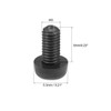 uxcell M3x6mm Threaded Nylon Phillips Cross Pan Head Machine Screws