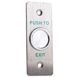 UHPPOTE Momentary Push to Exit Button Outdoor Waterproof Rated IP68 for Door Access Control