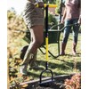 Byhagern Manual Edger, Half Moon Edger, Saw-Tooth Garden Edger Hand