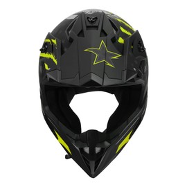 TCMT Motorcycle Dirt Bike Off-Road Motocross ATV Mountain Bike Full Face MX Helmet for Men Women DOT Approved