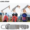 Convenient Travel Coat Fastener Belt, Elastic Velcro Jacket Grippers with