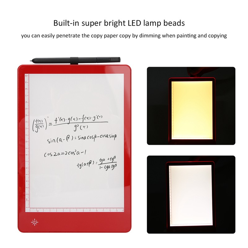 Drawing Tablet Painting LED LCD Adjustable Temperature Brightness Handwriting Art