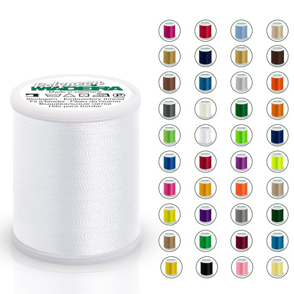 Madeira Polyneon 40 Original | 1,000 m Spool | Embroidery