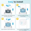 DH-JH12 Replacement Filter Compatible with VOOPNU DH-JH12 Air Purifier