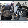 Midimttop Motorcycle Flyscreen WindScreen Windshield Windproof Pare-brise Shield Screen compatible