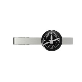 Propeller flight Pilot gifts. Propeller aircraft's lovers. Silver Tie Clip Tie Bar Veteran Gift
