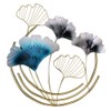Wall Decor,Wall Hanging Decoration,Home Background Wall Hanging,Ginkgo Leaf Wall Decor,Metal