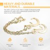Tow Chains with Hooks, higehio 5/16" × 24" Tow Chain