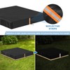 VANSHEIM Sandbox Cover Square Waterproof Sand Pit Cover with Drawstring