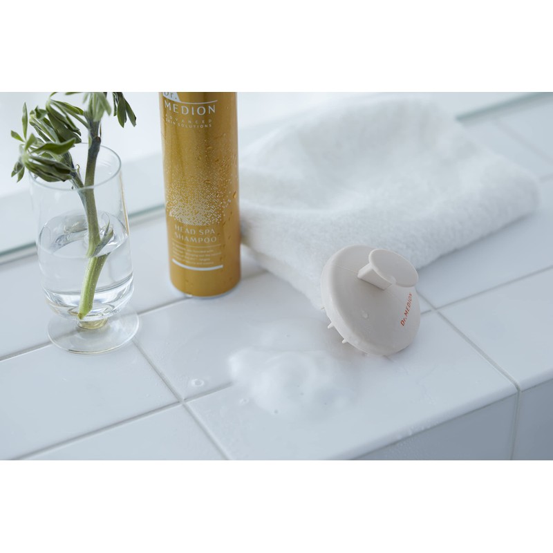 ドクターメディオン ヘッドスパ ヘッドマッサージャー【頭皮用マッサージブラシ】