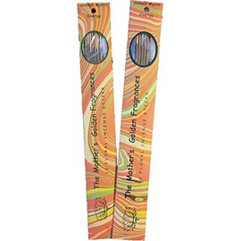 Mother's Golden Fragrances Incense - Myrhh 12 Stick Packet 10"