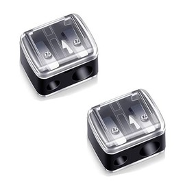 Set of 4 make-up sharpeners, pencil sharpeners, pencil sharpeners for eyeliner pencils, cosmetic pencils, eye make-up, pencil sharpener, cosmetic sharpener, for eyebrow pencil, lip liner, eyeliner