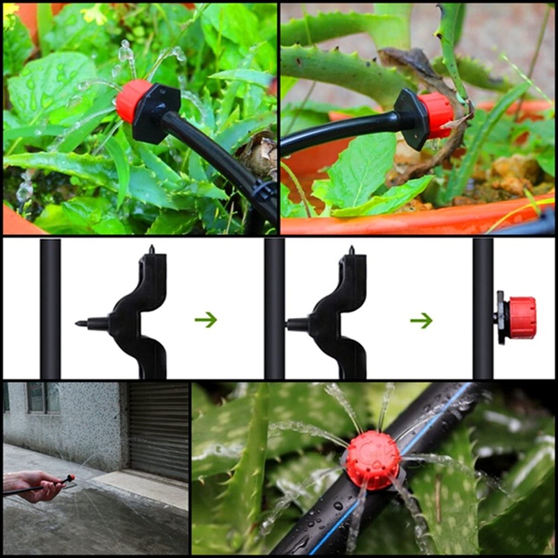 Micro Irrigation Pipe Tube Hose 4 mm (ID) / 6