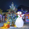 JMEXSUSS 500 LED Blue and White Christmas Lights, 8 Modes
