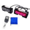 Wellvie Classy LED Front Warning Light 12V 24V Compatible Strobe