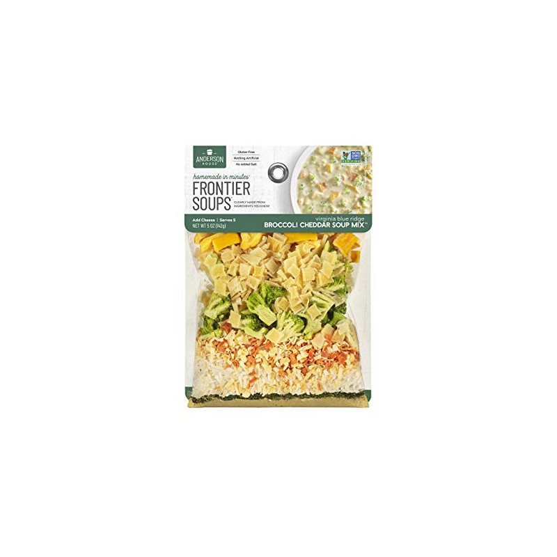 Frontier Soups Homemade In Minutes Virginia Blue Ridge Broccoli Cheddar,