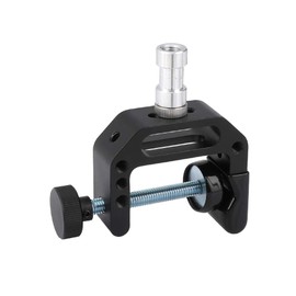CAMVATE Heavy Duty C-Clamp with 1/4 Inch and 3/8 Inch Male and Female Thread Mounting Points (Universal Type)