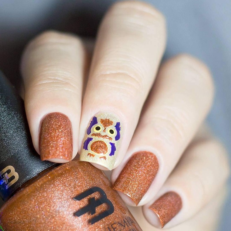 Whats Up Nails - Owl Vinyl Stencils for Nail Art