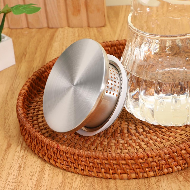 Housoutil Cold Water Jug Lid Replacement with Dual Pour Spouts