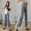Comfortable Maternity Cropped Pants Maternity Pants Black/M (size 44-55) 2ea