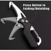 ITOKEY MultiTool Keychain Knife, Small Pocket Strap Cutter, Razor Sharp