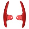 iJDMTOY Sports Red CNC Billet Aluminum Larger Paddle Shifter Replacement