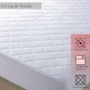 Bronwen Mathews Quilted Mattress Protector Single 90x190 cm Deep Fitted